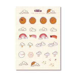 מדבקות מזג אוויר