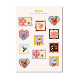 דף מדבקות גורים וחברים תילי מוצר