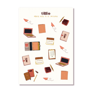 דף מדבקות יש לי מלא עבודה 2 תילי מוצר